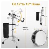 14 x 5.5in Snare Drum Set for Beginners â Student Practice Drum with Drumsticks, Bag, Strap,r â Black Snare for Drum Set or Solo Use - Retail: $48