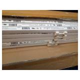 HMINLED 25 Pack 4 ft T8 Single-end Power LED Tube Light, Type A, Clear Lens, 22W (60W Equivalent) 6000K 6500K Daylight, Fluorescent Replacement Fixture, Ballast Bypass - Retail: $140