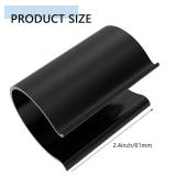 Jetec 32 Pcs Black Pool Cover Clips for Above Ground Pool Cover Clamps for 1-1/2 Inch PVC Pipe Clamps Black Securing Clip for Backyard Swimming with Railing - Retail: $22