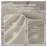 Bedsure Waffle Comforter Set Twin, Soft and Breathable Linen Bedding Comforter Set, 2 Pieces, 1 Waffle Weave Comforter (68\"x88\") and 1 Pillowcase (20\"x26\") - Retail: $50