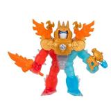 Heroes of Goo Jit Zu Goo-Tron Supreme Combines The Power of Blazagon, Pantaro & Thrash in 1 Ultimate Hero, with 3 Different Goo Fillings, 35+ Phrases & Lights, Face Swap & Triple Attack Feature - Reta