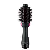 REVLON One-Step Volumizer Hair Dryer and Styler | Less Frizz, More Shine, and Less Heat Damage for Fast and Easy Salon-Style Blowouts, for All Hair Types and Lengths (Black) - Retail: $37