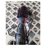 Pre Owned REVLON One-Step Volumizer Hair Dryer and Styler | Less Frizz, More Shine, and Less Heat Damage for Fast and Easy Salon-Style Blowouts, for All Hair Types and Lengths (Black) - Retail: $37