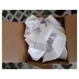 Biscaynebay Wrap Around Bed Skirts for Full & Full XL Beds 16\" Drop, White Adjustable Elastic Dust Ruffles Easy Fit Wrinkle & Fade Resistant Silky Luxurious Fabric Solid Machine Washable - Retail: $1