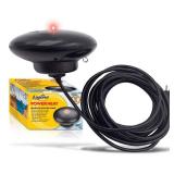 Laguna PowerHeat 315-Watt Floating Pond Heater for Outdoor Ponds with Fish â Thermostat-Controlled De-Icer with LED Indicator, Safe for Plastic & Liner Ponds, 22 ft Cord - Retail: $63