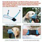 HEELE Dog Muzzle,Soft Nylon Muzzle Anti Biting Barking Chewing,Air Mesh Breathable Drinkable Adjustable Loop Pets Muzzle for Small Medium Large Dogs 4 Colors 4 Sizes (P-Blue Plaid, XS) - Retail: $10