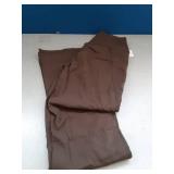 Sunzel No Front Seam Flare Leggings for Women with Pockets Hidden Butt Lifting Scrunch Tummy Control Mini Flared Yoga Pants 32\" Inseam Seal Brown Medium - Retail: $25