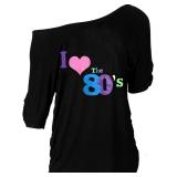 Z-Shop 80s Outfits Costume Accessories for Women - I Love 80