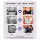 SHAPELLX Bras for Women Puls Size Push Up Underwire Back Smooth Bralettes (Black, 42G) - Retail: $163