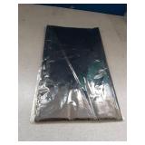 QZYL 4 PCS Picnic Table Cover with Bench Covers, Black Plastic Table Cloths, 54 X 108 in Disposable Waterproof Rectangle Table Covers for Camping Birthdays Weddings Parties Christmas - Retail: $9