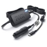 USB-C CAR Charger for Dell Latitude 5420 3520 5520 5510 7320 7520 7410 7420 9520 9510 Chromebook 3100 XPS 9370 9570 Pro 14 16 Plus Laptop DC Adapter 90W 65W 45W - UL Safety Long Power Cord Fast Charge