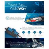 USB-C CAR Charger for Dell Latitude 5420 3520 5520 5510 7320 7520 7410 7420 9520 9510 Chromebook 3100 XPS 9370 9570 Pro 14 16 Plus Laptop DC Adapter 90W 65W 45W - UL Safety Long Power Cord Fast Charge