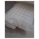 Folding Faucet Mat for Kitchen Sink Splash Guard[5Â° Slope Fast Self-draining][Snap Lock Fit] Kitchen Sink Faucet Mat Splash Guard - Retail: $10