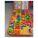 MISSING N, W, T Sesame Street Elmoâs Learning Letters Bus Activity Board, Preschool Learning and Education, Kids Toys for Ages 2 Up by Just Play - Retail: $25