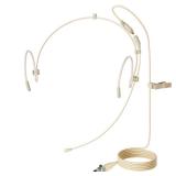 J K Pro Earhook Headset Headworn Microphone MIC-J 071S Compatible with Shure Wireless System - Mini XLR TA4F Detachable Cable - Retail: $46