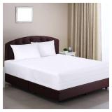 Utopia Bedding Premium Waterproof Bed Bug Mattress Cover, Twin Zippered Mattress Protector, 6 Inches Deep, Dust Mite Proof 6-Sided Mattress Encasement for Bed - Retail: $17