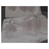 Sliner Christmas Tree Candy Jars Glass Cookie Jars with Lids Lovely Christmas Tree Jar Bowl Food Storage Container for Xmas Festival Holiday Party Gift Table Decoration(5.71 x 3.94 Inch,Clear)