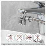 CIENCIA Brass Sink Faucet Diverter Valve to Sink Hose Sprayer,Faucet Splitter for Kitchen,Sink Faucet Replacement Part M22 x M24,SBA021 - Retail: $10