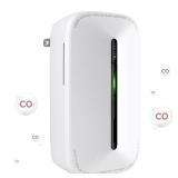 Carbon Monoxide Detectors Plug in, 10-Year Battery Powered CO Detector with Breathing Light, Portable Traval Carbon Monoxide Alarm for Home/Office/RV, 1Pack