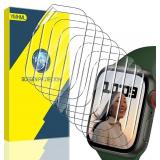 YMHML 8 Pack Screen Protector Compatible for Apple Watch 40mm SE 3 / SE 2/1 Series 6/5 / 4, [Upgrade Flexible Film] Soft HD Clear Anti-Scratch Film for iWatch Accessories - Retail: $6