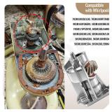 Upgrade Material WP240309-2 240309-2 Worm Gear Assembly Compatible With Whirlpool Kitchen-aid Maytag Mixer Replacement Gear 4162100 4169907 4162101 PS734273- Not traditional plastic gears - Retail: $1