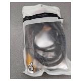 HDMI to RCA Cable, 1080P 5ft/1.5m HDMI Male to 3-RCA Video Audio AV Cable Connector Adapter Transmitter for TV HDTV DVD(NO Signal Conversion Function) - Retail: $7