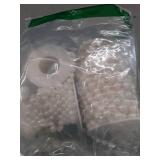 Towenm 4 Rolls 76 Feet Pearls String Garland, Faux Pearl Beads Roll Strand for Crafts, Artificial Pearls Chain Trim for Wedding Party Flower Valentine Christmas Decoration, 4mm 6mm 8mm 8+3mm, Ivory - 