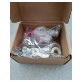 Faucet Diverter Valve with Aerator, 3-Way Diverter Valve for Hand Held Shower, Sink Faucet Splitter for Kitchen and Bathroom, with 55/64