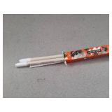 ARTISTRO 2 White Dual-Tip Acrylic Paint Pens - Multisurface Markers for Glass, Rock, Fabric, Wood, Plastic & More - 1 mm Fine & Brush Tips - Retail: $7