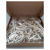 RattanView 36 Pcs Wooden Wildflower Decor Set Wood Flowers Cutout Signs Wildflowers Stems Laser Cut Flowers for Home Birthday Holiday Art DIY Decoration (10 Inch) - Retail: $22