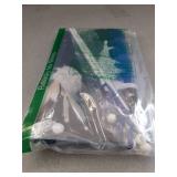 Deroro Welcome Winter Snowman Porch Banner Sign, Blue Farmhouse Door Decorative Hanging Welcome Banner Flag, Christmas Seasonal Bird Snowflake Rustic Decoration Home Outdoor Decor - Retail: $10