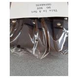 CroBlissful 6 Pcs Leather Curtain Rod Holders PU Leather Curtain Rod Bracket Mounted Loop Straps with Screws and Plastic Wall Plugs, Boho Pole Hanger Hook for Towel Oar Home Wall Display (Dark Brown) 