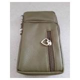 JANKS Small Crossbody Bags for Women Leather Mini Cell Phone Purses with Crossbody Strap Phone Wallet Shoulder Bag Handbag Arm Bag - Retail: $12