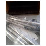 CTIME Broom and Dustpan Set, Extra Brush Head & 51.6\" Adjustable Long Handle Standing Dustpan Set, with Dust Pan Teeth to Clean Pet Hair, Easy Sweeping Suitable for Home Kitchen Office Lobby - Retail