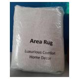 GarveeHome Christmas Washable Rug for Living Room, 6x9 Holiday Decor Area Rug for Bedroom Soft Low Pile Christmas Tree and Deer Rug Non Slip Throw Large Carpet for Dining Room Nursery, Black