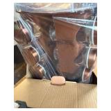 Le Regalo Spice Rack Set, 16 Jars, Copper Rack & Bottles