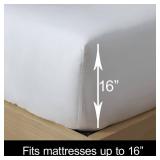 $50 Harmony Home 6-Piece Bamboo Viscose Sheet Set, Assorted Sizes