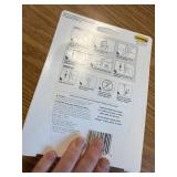 Command Medium Designer Hooks, White 14 Hooks, 20 Strips