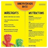 Sour Patch Kids & Sour Patch Watermelon Halloween Candy 22oz/40ct
