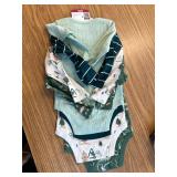 Members Mark baby organic cotton bodysuits four pack 18 month