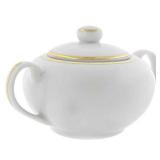10 Strawberry Street GL0018 8 oz Gold Line Sugar Bowl with Lid
