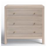 Celine 34\" 3-Drawer Nightstand - Retail: $1,086