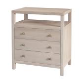 Celine 27\" 3-Drawer Nightstand - Retail: $999