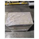 Celine 27\" 3-Drawer Nightstand - Retail: $999