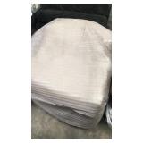 Marietta Upholstered Swivel Armchair - White - Retail: $1,299