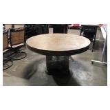 Parker House Sundance 54\" Round Dining Table in Beige - Retail: $468