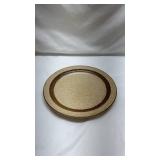 Mid-Century Modern Stepped Ceramic Wall Plate Mid-Century Modern Stepped Ceramic Wall Plate