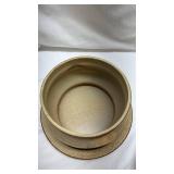 Mid-Century Modern Stepped Ceramic Wall Plate Mid-Century Modern Stepped Ceramic Wall Plate