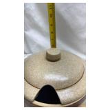 Mid-Century Modern Stepped Ceramic Wall Plate Mid-Century Modern Stepped Ceramic Wall Plate