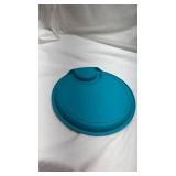 Turquoise and Green Plastic Plates Set from Pampered Chef Turquoise and Green Plastic Plates Set from Pampered Chef
